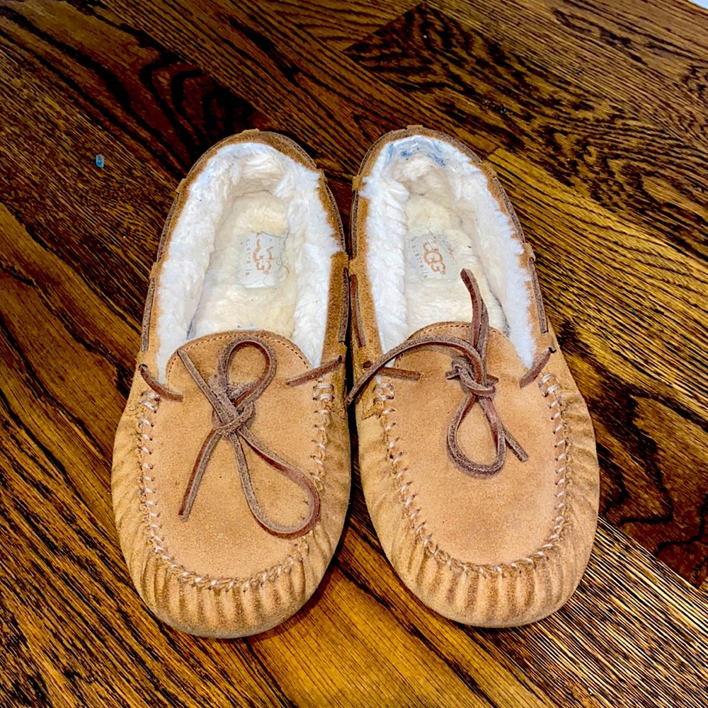 Ugg Moccasins in Chestnut